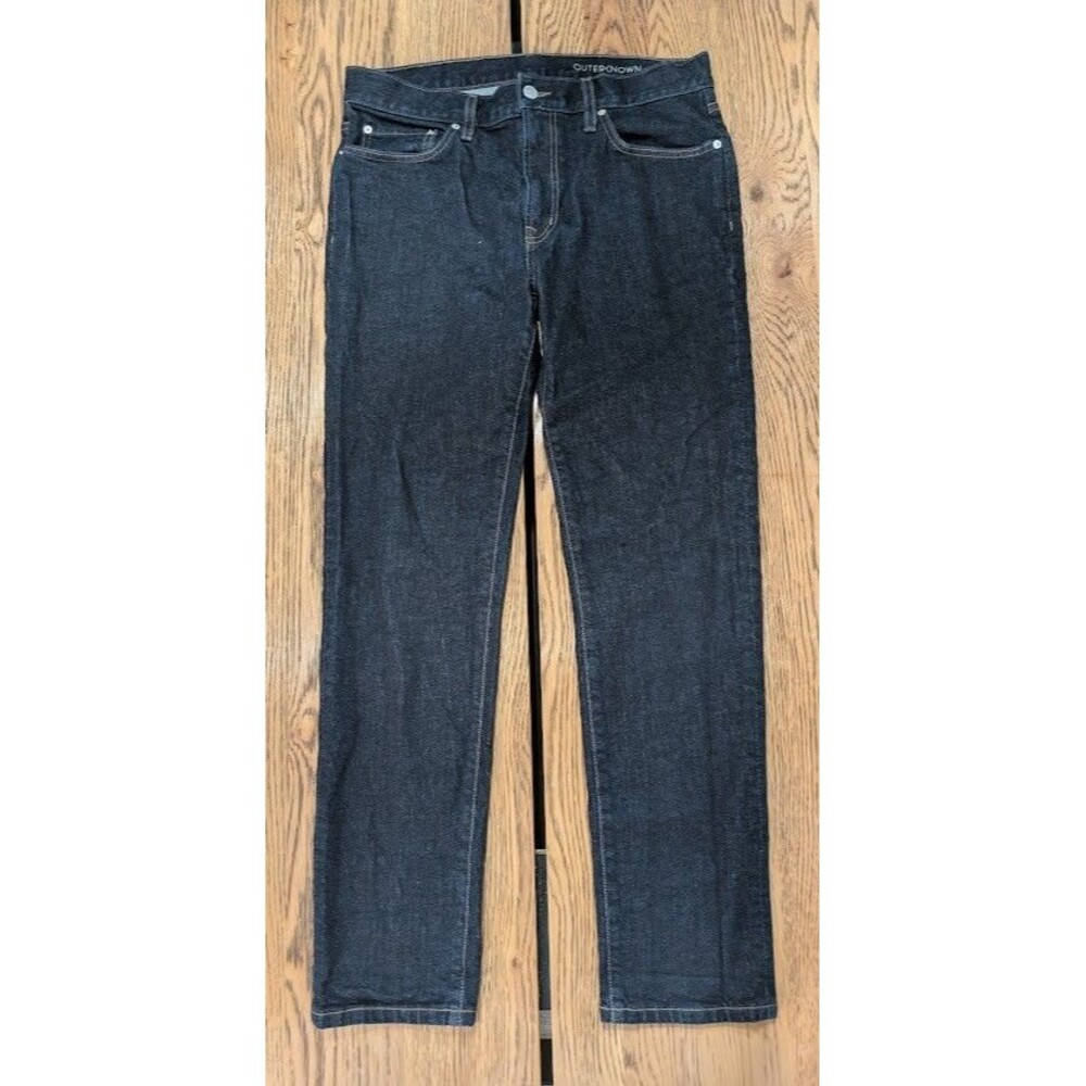 Outerknown S.E.A. Jeans Mens 32x30 Ambassador Slim Fit Dark Indigo USA Made